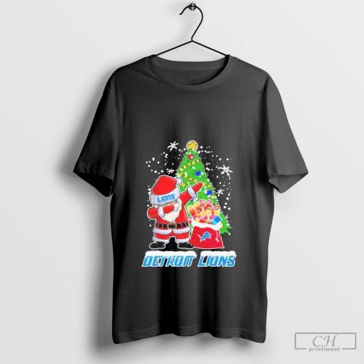 Detroit Lions Happy Holliday Christmas Gifts Unisex T-Shirt