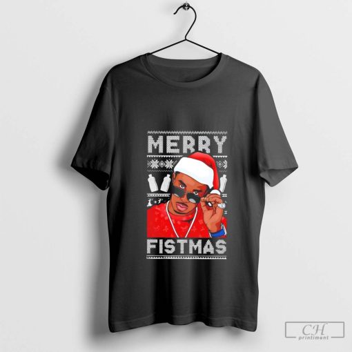 Diddy Merry Fistmas ugly Christmas t-shirt