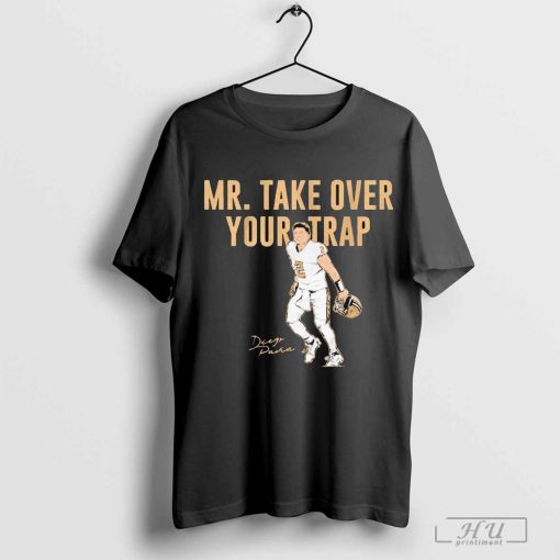 Diego Pavia Mr. Take Over Your Trap Signature Vanderbilt Commodores t-shirt