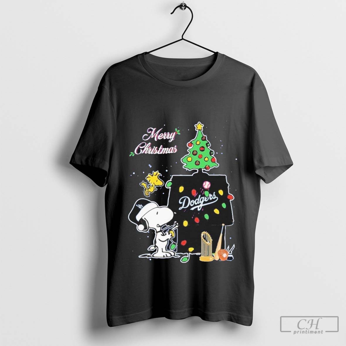 Dodgers Merry Christmas 2024 For Fans T Shirt