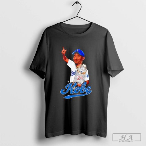 Dodgers were going to win championship #8 in 24 Kobe cartoon shirt