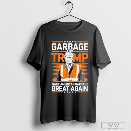 Donald Trump Garbage Orange Reflective Safety Vest T-Shirt