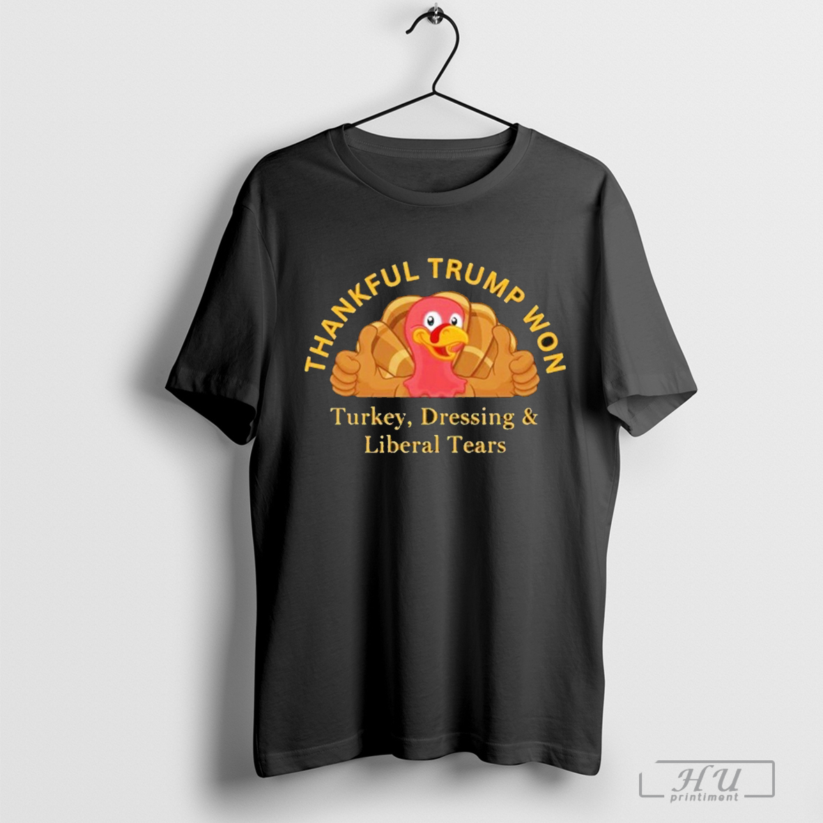 Donald Trump Won Thanksgiving Thankful Turkey T Shirt