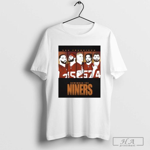 Drawing the Niners San Francisco Remember The Niners T-shirt