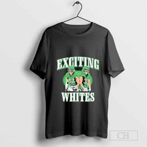 Exciting Whites Philadelphia Eagles T-Shirt