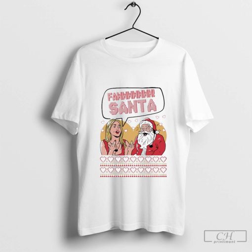 Fawwwk Santa Ugly Christmas T-Shirt