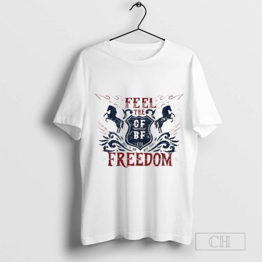 Feel The Freedom Gf Bf USA T-Shirt