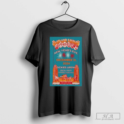 Flatland Cavalry Dickies Arena On December 31 2024 in Fort Worth TX Tour T-shirt