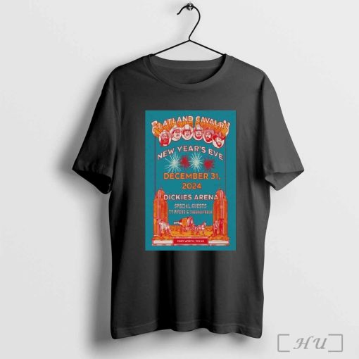 Flatland Cavalry Fort Worth TX December 31 2024 Poster T shirt