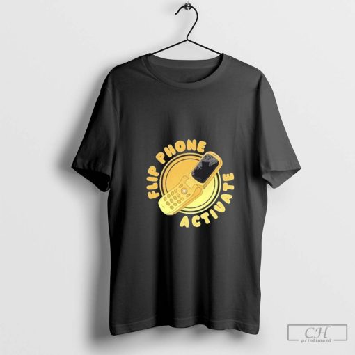 Flip Phone Activate T-Shirt