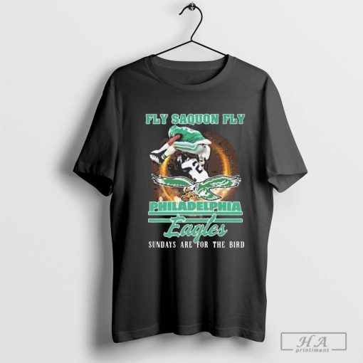 Fly Saquon Fly Philadelphia Eagles Sundays Are For The Bird NFL Football 2024 t-shirt