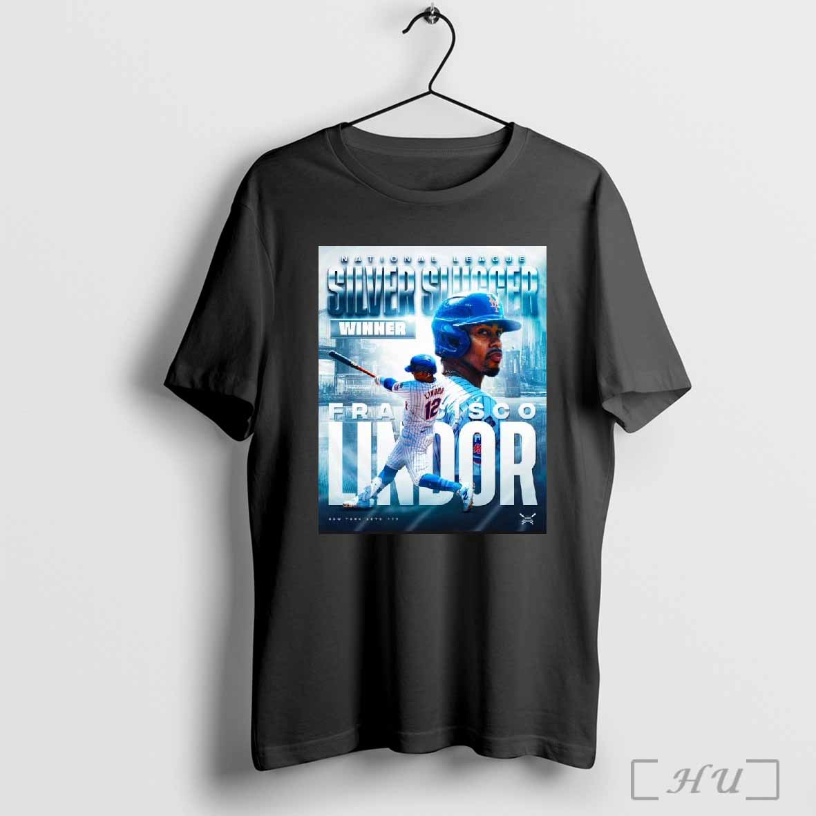 Francisco Lindor National League Silver Slugger Winner New York Mets Poster T Shirt