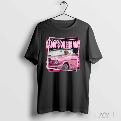 Funny Daddy's Home Trump Pink 2024 Take America Back 2024 T-Shirt