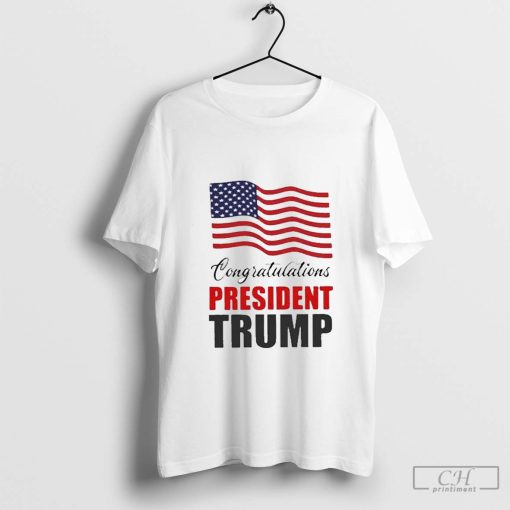 Funny Trump Won Again 2024 Congratulations Shirt