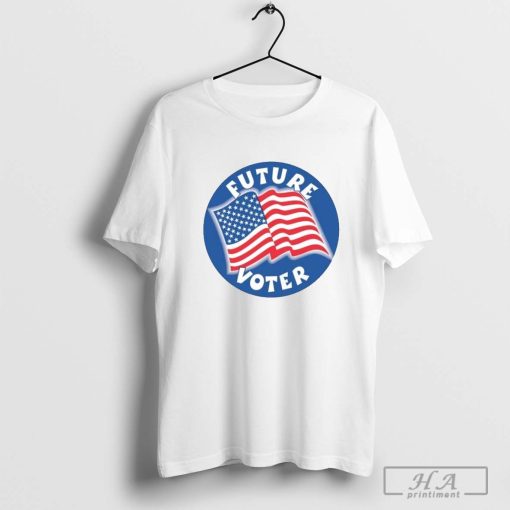 Future Voter America Flag Michigan T-shirt