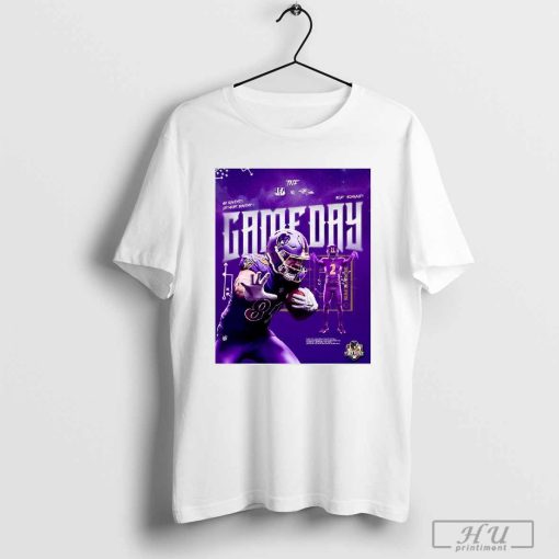 Gameday Baltimore Ravens NFL Go Ravens Siempre Ravens Beat Bengals Thursday Night Football Nov 7 2024 Poster t-shirt