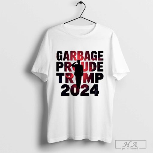 Garbage For Trump Rides In Garbage Truck shirt