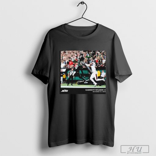 Garrett Wilson New York Jets 5 October 31 2024 NFL Flash Features Week 9 T-Shirts