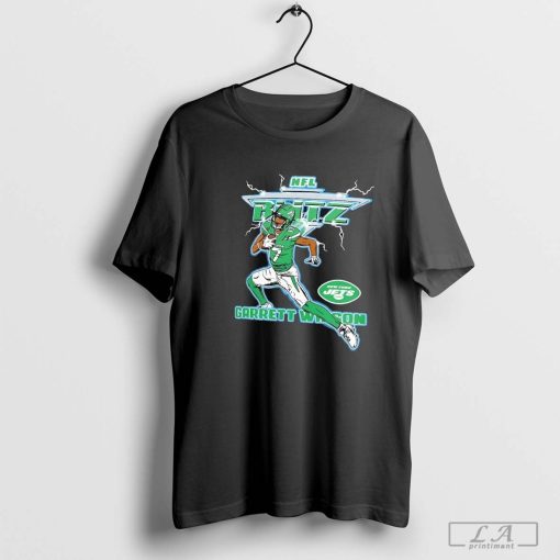 Garrett Wilson New York Jets NFL Blitz Player T-Shirt