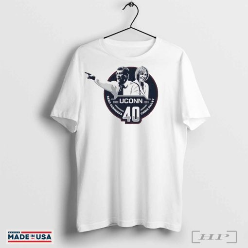 Geno Auriemma and Chris Dailey Uconn Huskies since 1985 shirt