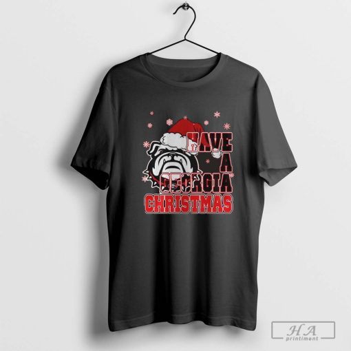 Georgia Bulldogs Have A Merry Georgia Christmas Shirt