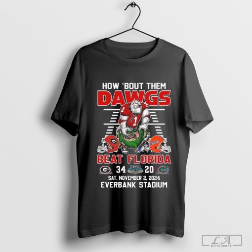 Georgia Bulldogs How ‘Bout Them Dawgs Beat Florida Gators 2024 Shirt