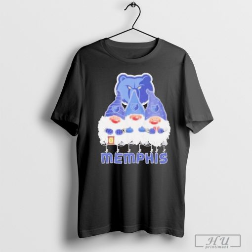 Gnomes X Memphis Grizzlies Merry Christmas Shirt