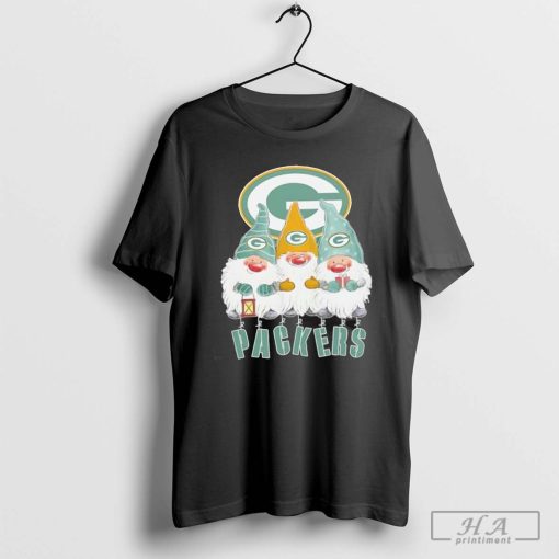 Gnomies Green Bay Packers Christmas shirt