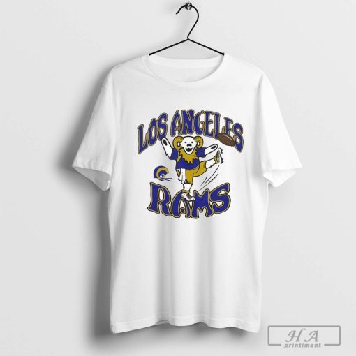 Grateful Dead Los Angeles Rams Bear NFL T-shirt