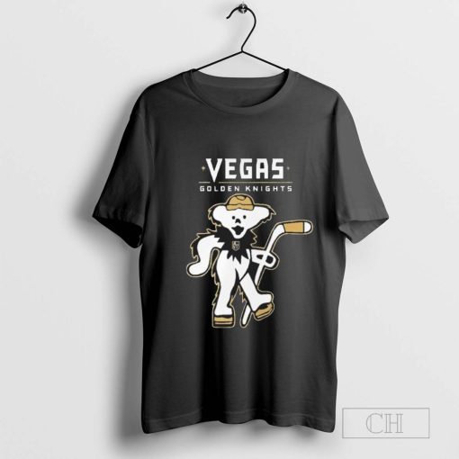 Grateful Dead X Vegas Golden Hockey Dancing Bears T-Shirt