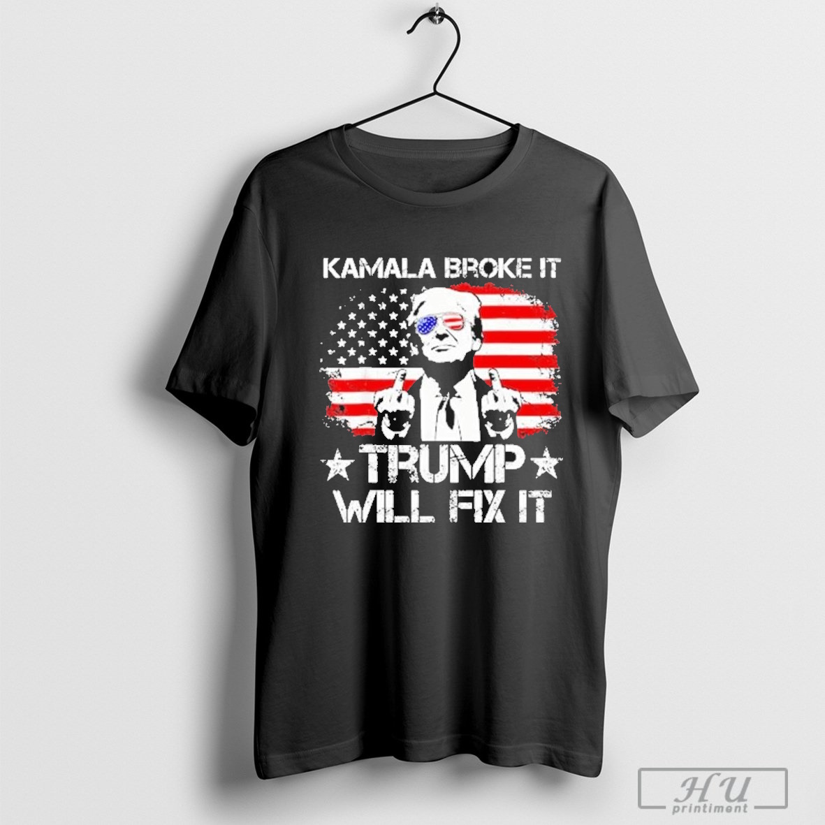 Harris Broke It Trump Will Fix It Kamala Broke It Trump 2024 T Shirt