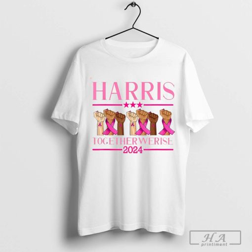 Harris Together Werise Shirt, Kamala Harris Breast Cancer Squad Shirt