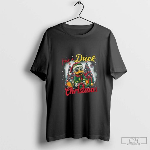 Have A Oregon Ducks Christmas Fleece shirt