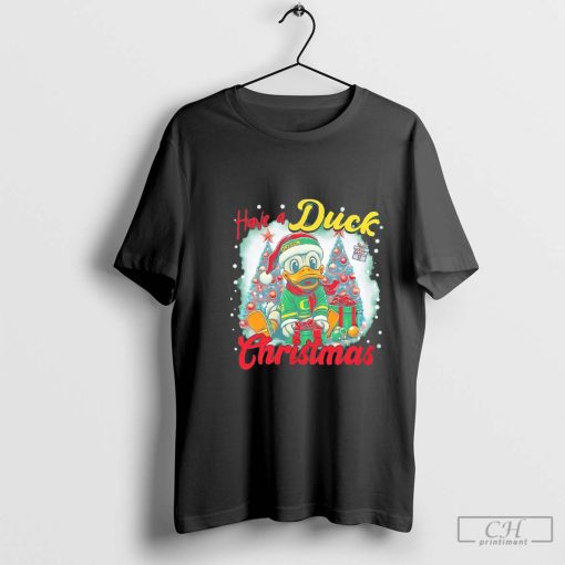 Have a Oregon Ducks Christmas 2024 mascot shirt