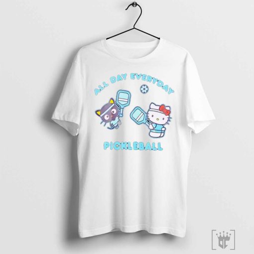 Hello Kitty and Chococat pickleball shirt