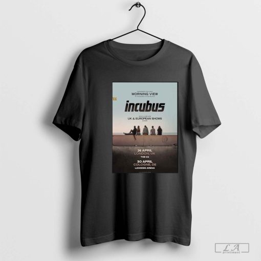 Incubus Band Uk And European Show 2025 London And Cologne Germany On April 26th And 30th Home Decor Poster T shirt