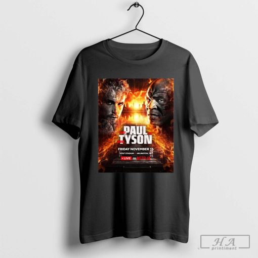 Jake Paul Vs Mike Tyson Friday November 15 AT&T Stadium T-shirt