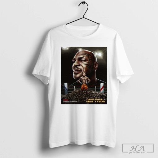 Jake Paul vs Mike Tyson match Fri Nov 15 2024 AT&T Stadium Arlington TX T-shirt