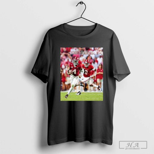 Jalen Milroe Ties Jalen Hurts For The Most Rushing Touchdowns In A Single Season At Alabama T-shirt