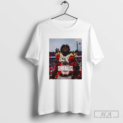 Jalon Walker Georgia Bulldogs Butkus Award Semifinalist Signature t-shirt