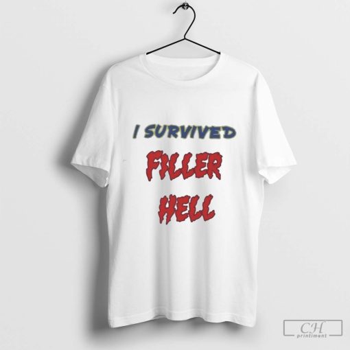 James B. Jones I Survived Filler Hell T-Shirt