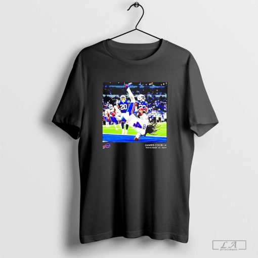 James Cook Buffalo Bills NFL Flash Features Week 10 T shirt