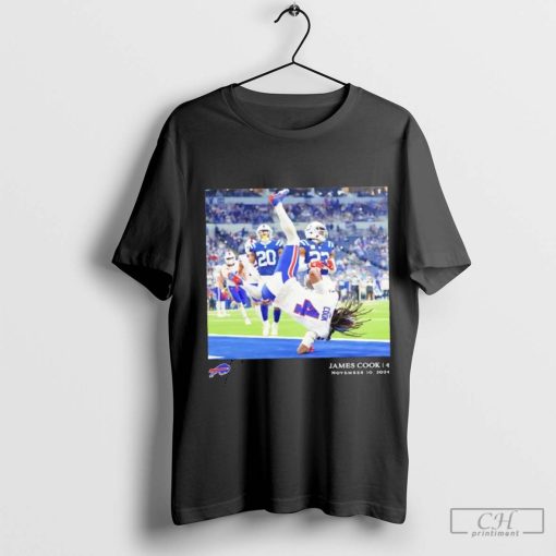 James Cook Buffalo Bills NFL Flash Features Week 10 t shirt