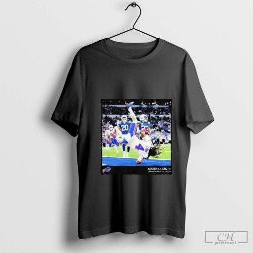 James Cook Buffalo Bills NFL Flash Features Week 10 t-shirt