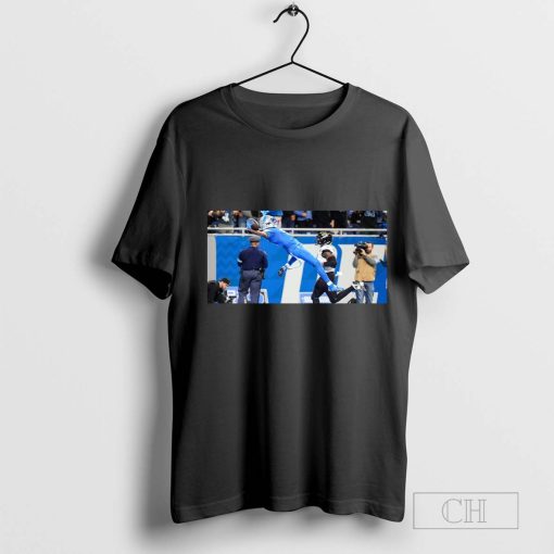 Jameson Williams channels Marshawn Lynch on this TD celebration T-shirt