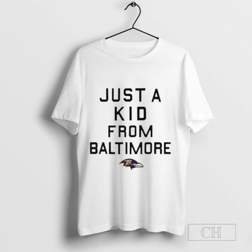 Just a Kid From Baltimore Ravens Football T-Shirt