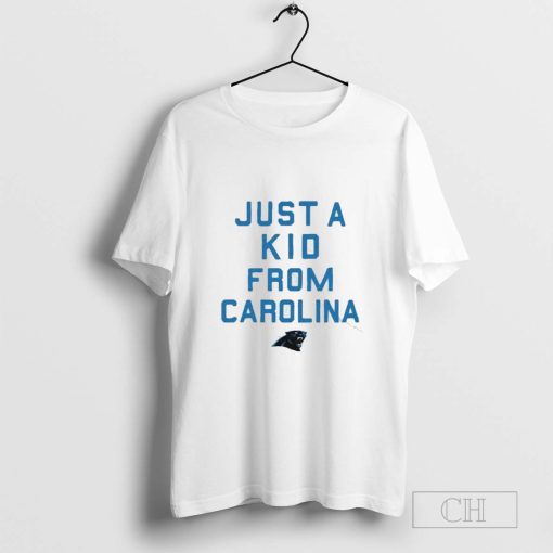 Just a Kid From Carolina Panthers Football T-Shirt