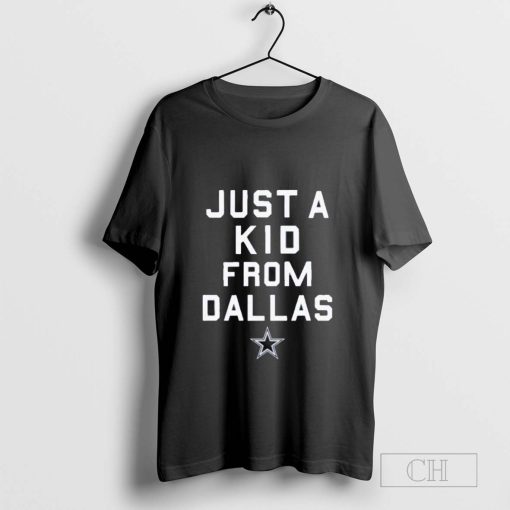 Just a Kid From Dallas Cowboys Football T-Shirt