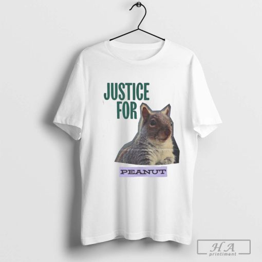 Justice For Peanut Animal Lover Shirt