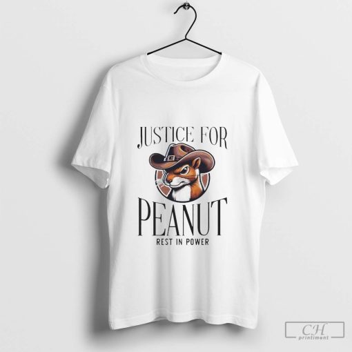 Justice For Peanut Rest In Power Shirt